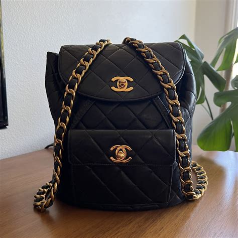 cheap chanel backpack|chanel leather backpack.